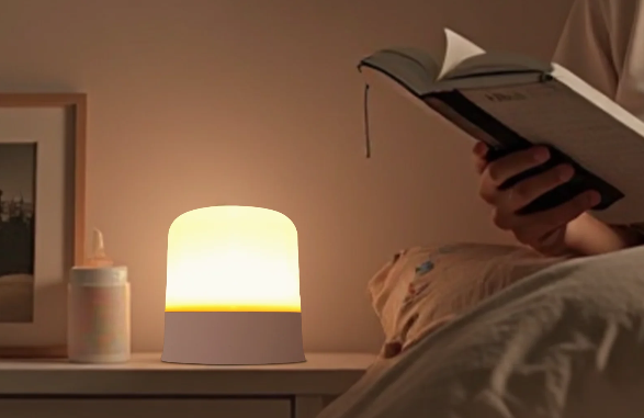 Rechargeable LED Night Light with Remote and Touch Control – RGB Dimmable Portable Lamp for Bedroom and Kids Room