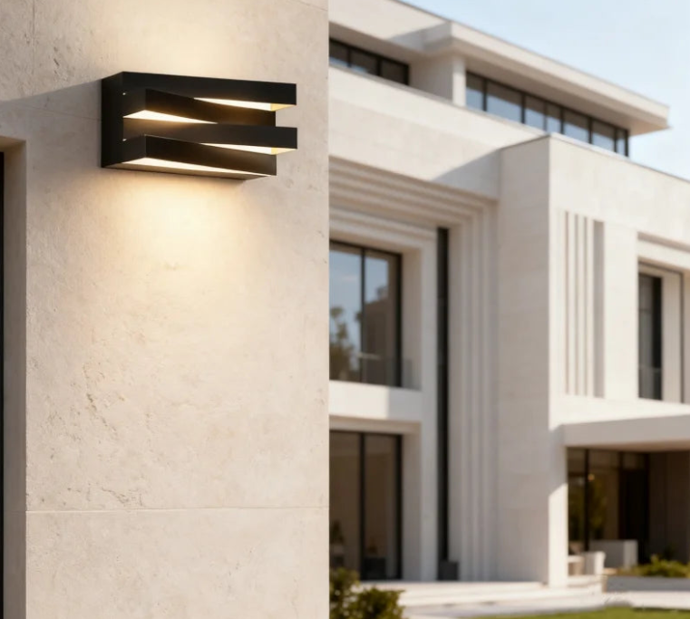 Modern Outdoor Square LED Wall Lamp – Waterproof Lighting for Villa, Garden, Porch, Bedroom, Walkway & Indoor or Outdoor Use