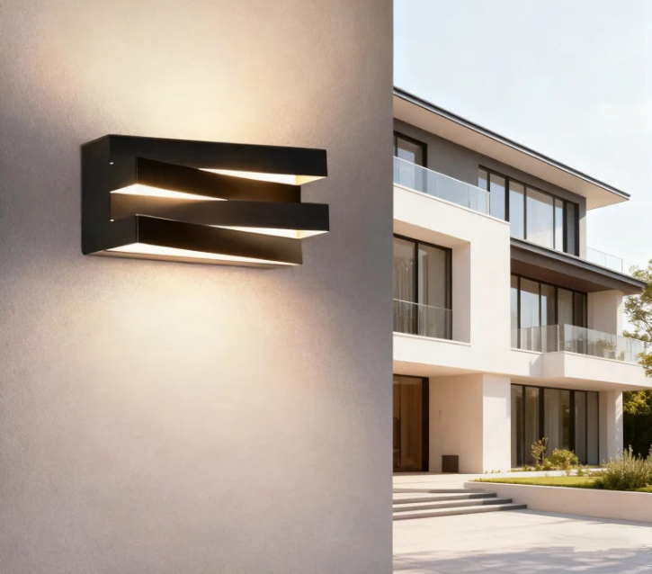 Modern Outdoor Square LED Wall Lamp – Waterproof Lighting for Villa, Garden, Porch, Bedroom, Walkway & Indoor or Outdoor Use