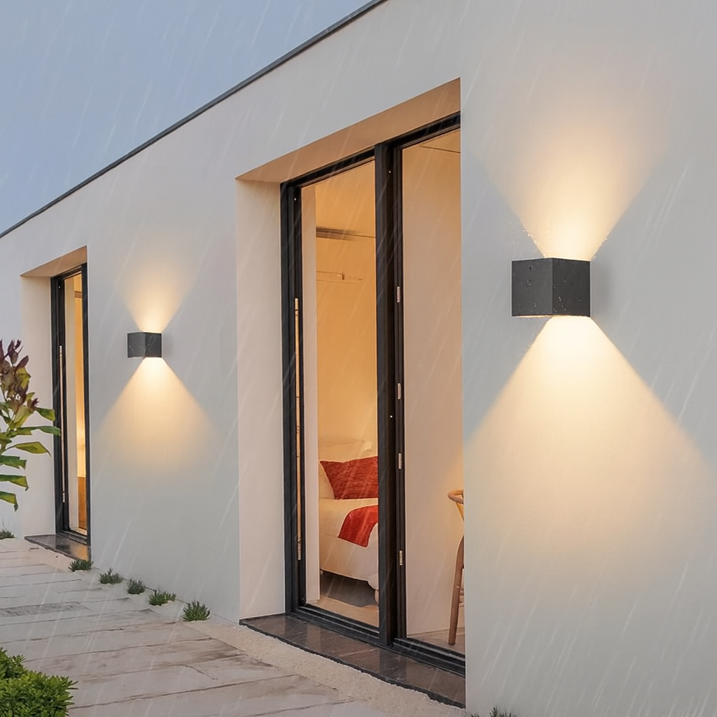 Aluminum LED Outdoor Wall Light – Waterproof Porch, Garden, Bedroom, Living Room, Corridor & Stairs Lighting