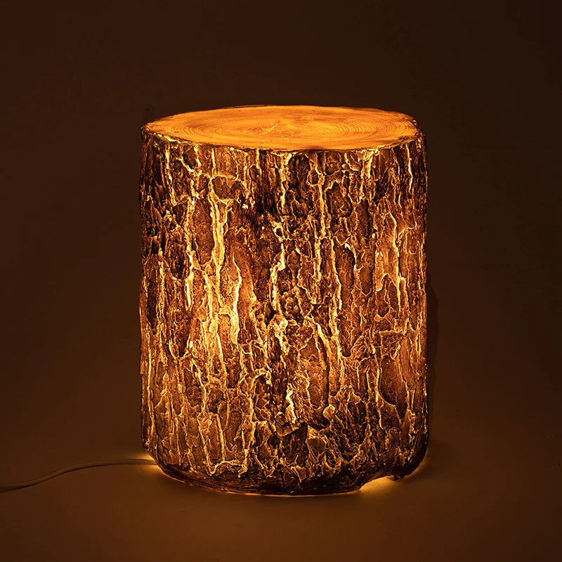 Creative Garden Tree Stump Landscape Light – Outdoor Nature-Inspired Lawn Lamp for Villas, Parks & Backyards