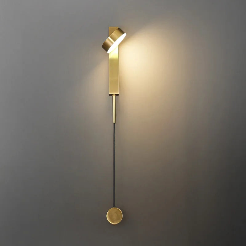 Modern Minimalist Nordic Wall Lamp – Creative Bedroom, Living Room, Aisle LED Wall Sconce