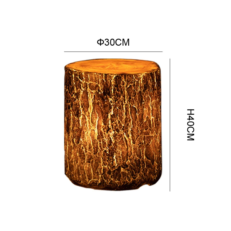 Creative Garden Tree Stump Landscape Light – Outdoor Nature-Inspired Lawn Lamp for Villas, Parks & Backyards