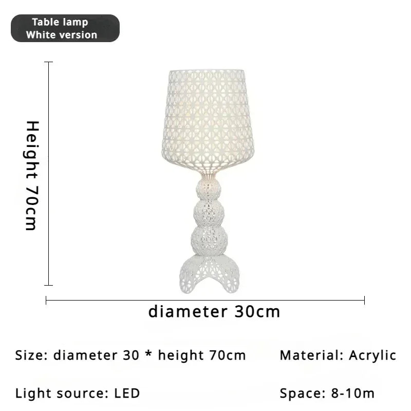 Italian Designer Acrylic Glass Wine Glass Lamp – Modern Ambient Floor Light for Exhibition Halls, Living Rooms, and Bedrooms