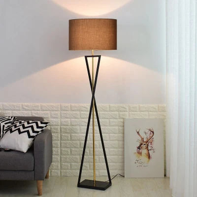 Nordic Modern Floor Lamp – Creative Iron Standing Lamp for Bedroom, Living Room, Study