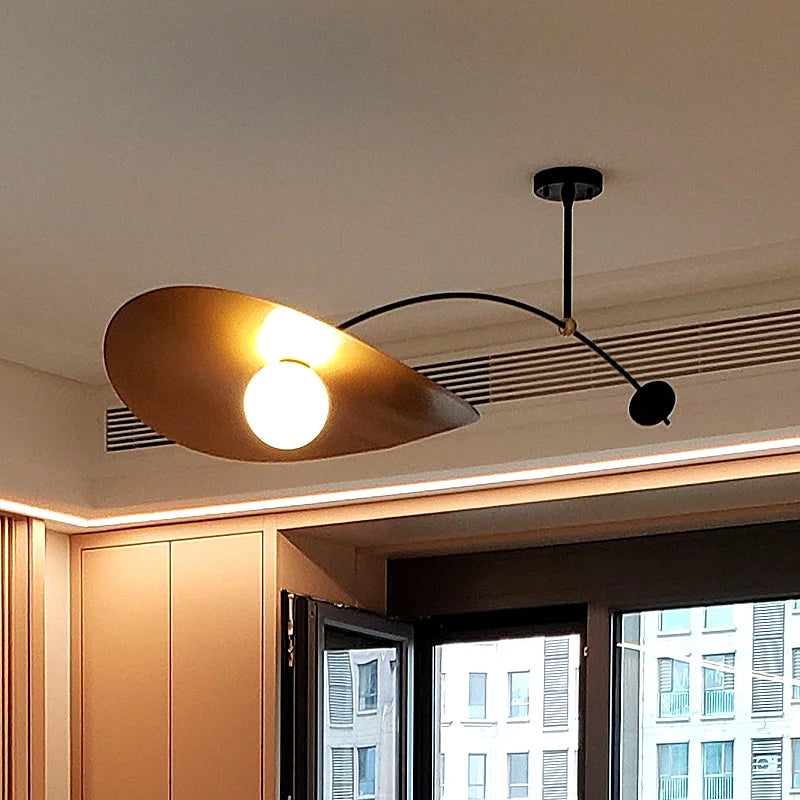 Suspension à bras long Design Mobile – Lustre industriel créatif pour salon, salle à manger et îlot de cuisine