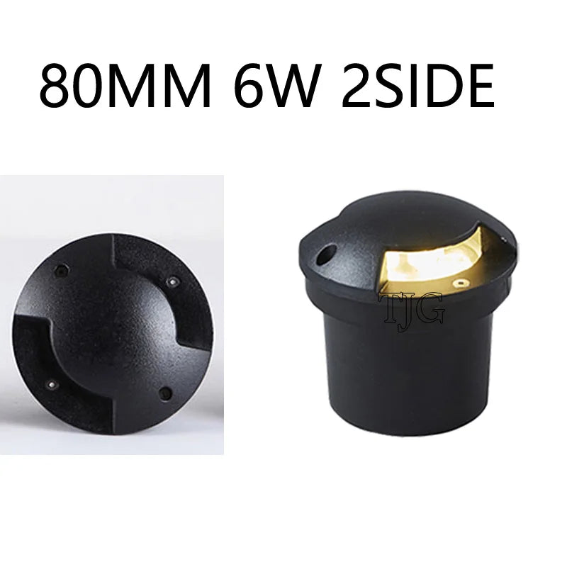 Dimmable LED Garden Spotlight – 3W, 5W, 10W Recessed Underground Lamp, IP67 Waterproof Landscape Floor Lighting