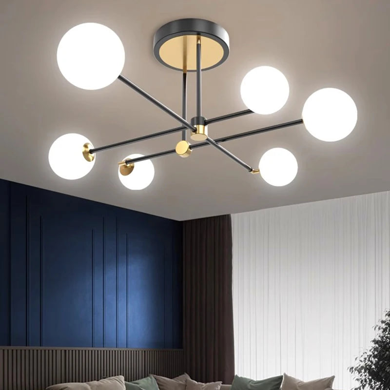 Nordic Smart Home Decoration Chandeliers Living Room Decoration Pendant Lights Indoor Lighting Dining Room LED Lights for Room
