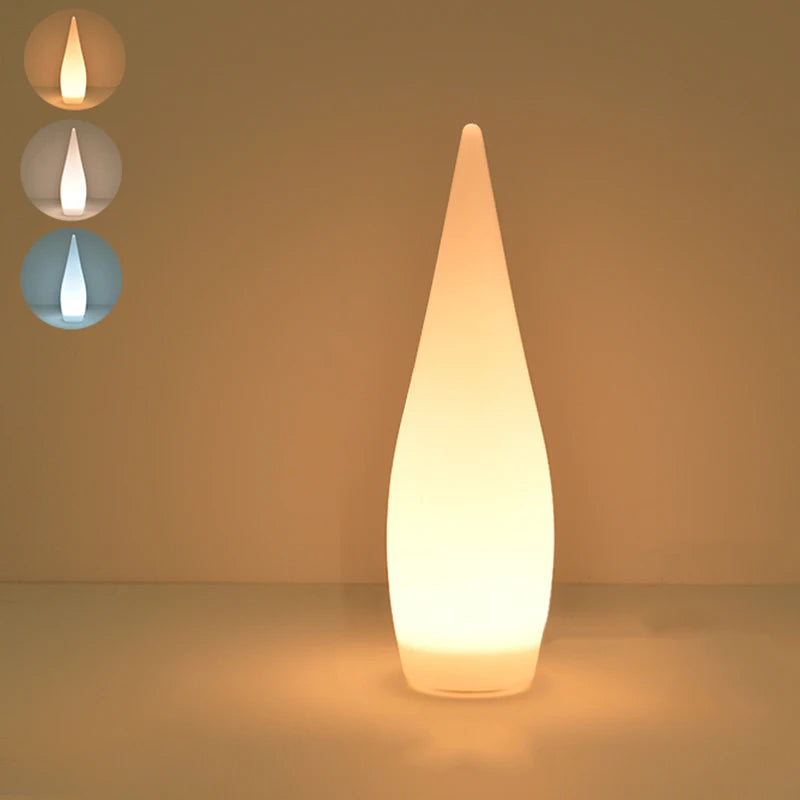 Luminous Water Drop Solar Lawn Lamp – Outdoor LED Garden Decoration Light, Waterproof Modern Landscape Lighting