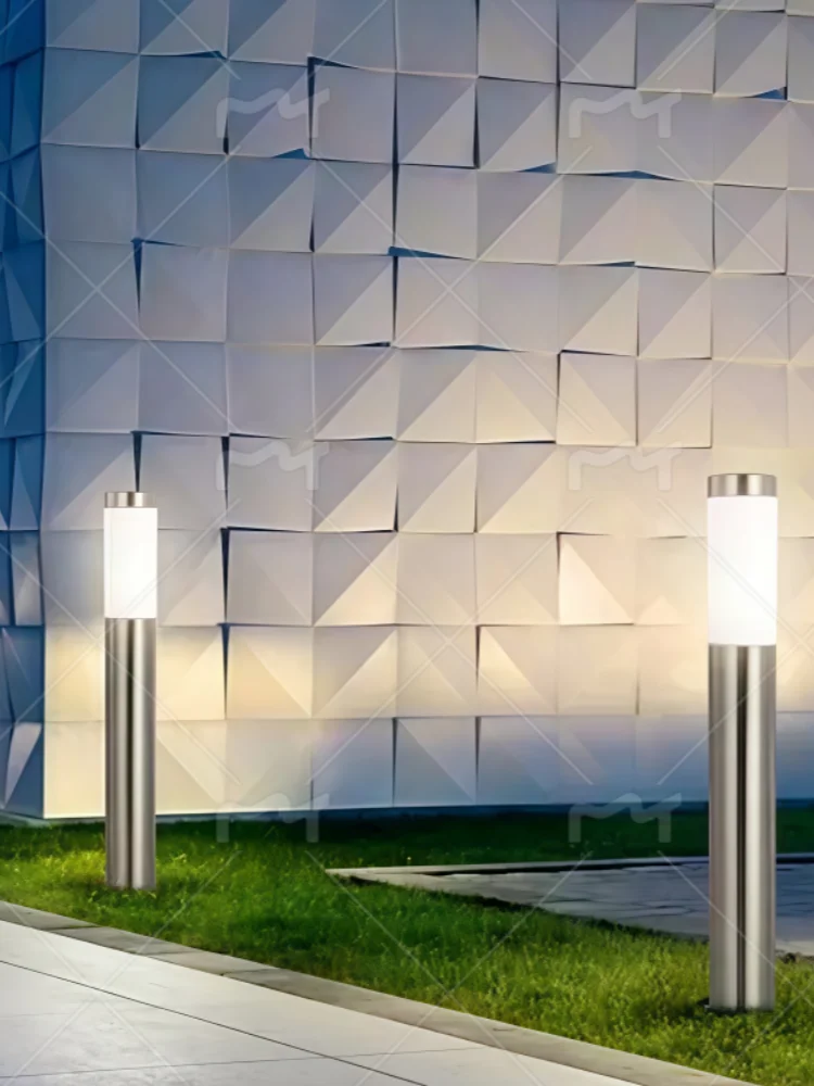 DONWEI LED Outdoor Lawn Lamp – Stainless Steel Waterproof IP65 Landscape Light for Garden, Courtyard & Pathways