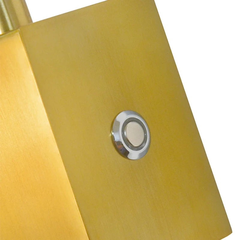 Nordic Rechargeable LED Wall Lamp – Modern Acrylic Up &amp; Down Sconce for Bedroom, Living Room, and Hotel Interior Lighting