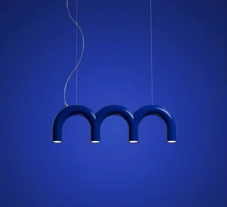 Oblure Arch Chandelier – Post-Modern U-Shaped Pendant Light