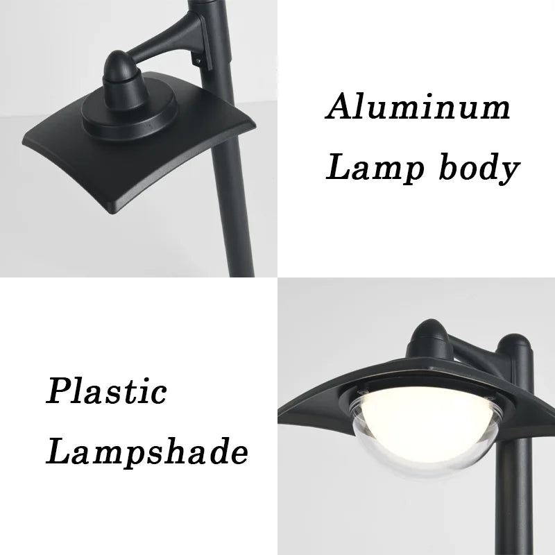 Lawn Lamps LED Outdoor Waterproof IP65 – 3000K Aluminum Spotlight for Garden Path & Villa Landscape Decoration