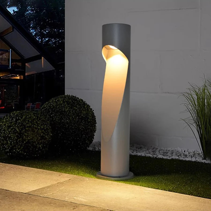 Waterproof 10W Aluminum Garden Pathway Lawn Lamp – Modern Outdoor Landscape Bollard Light for Courtyard, Villa, Gate, Pathways