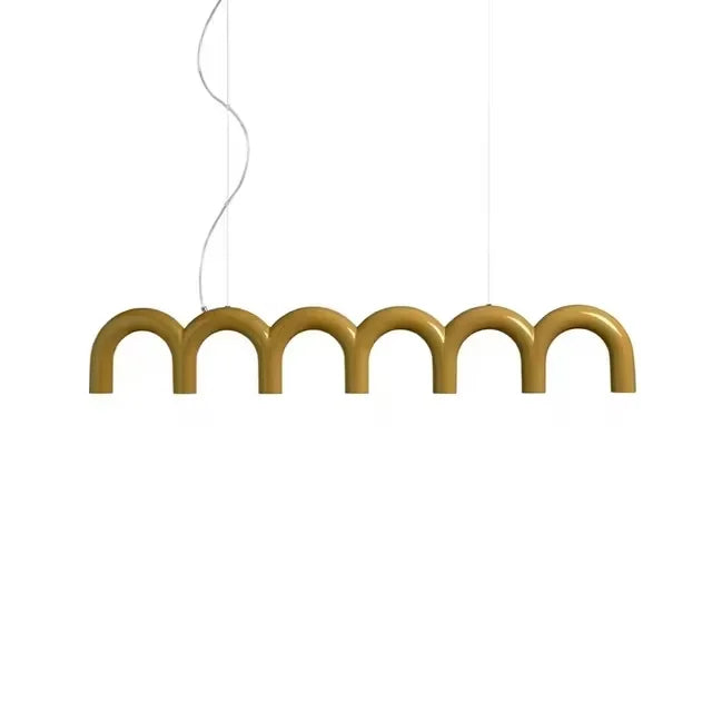 Oblure Arch Chandelier – Post-Modern U-Shaped Pendant Light