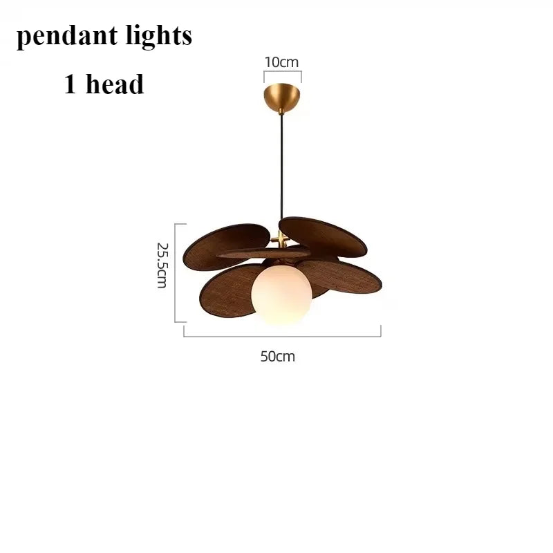 Rattan Weave Vintage Pendant Light – Retro Hanging Lamp for Dining Room, Restaurant & Hotel Décor