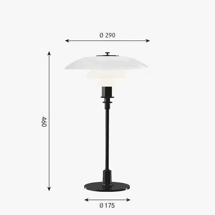Nordic Designer Colored Glass Table Lamp – Modern Reading Light for Bedroom, Bedside, and Living Room Decoration