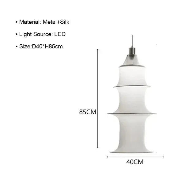 Nordic Minimalist Wabi Sabi Fabric LED Floor Lamp – Japanese Silk-Inspired Corner and Bedside Lighting