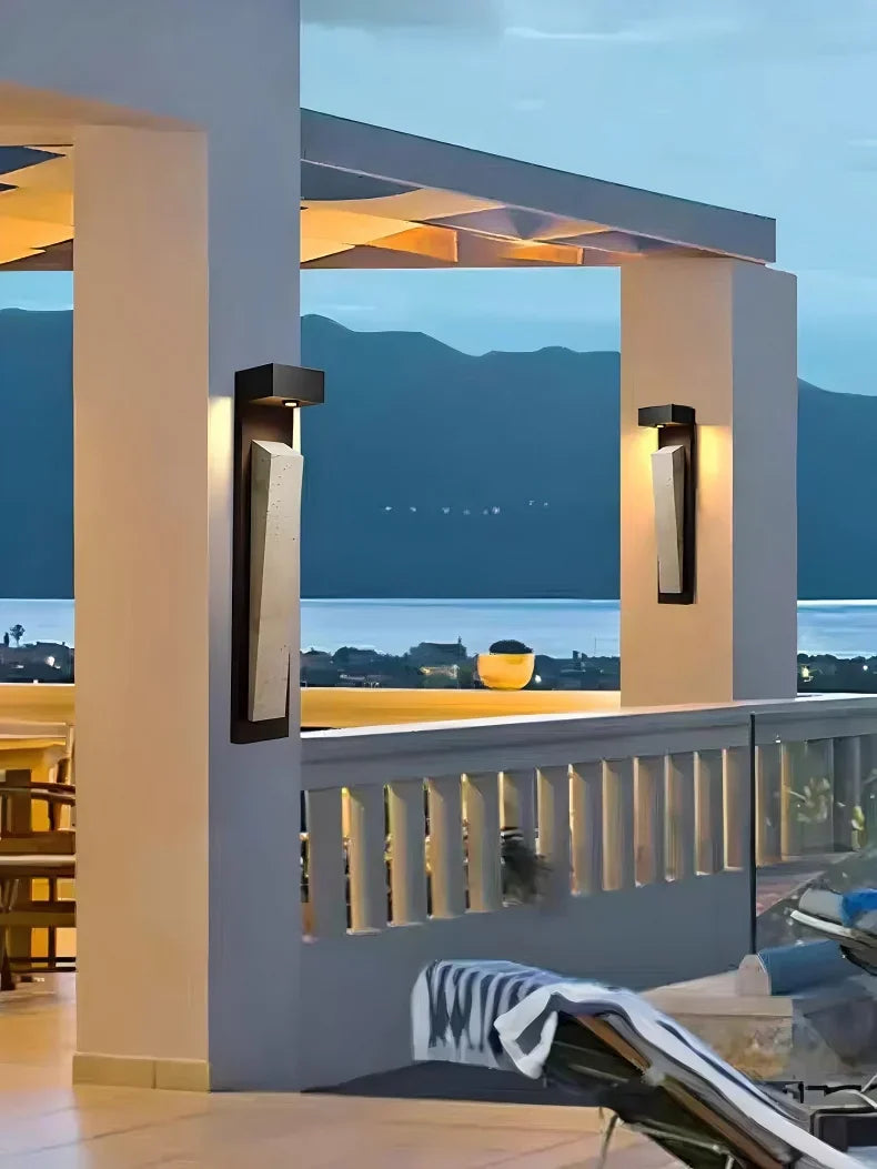 High Class Long Strip Outdoor, Indoor Wall Lamp – Waterproof LED Lighting for Villa, Courtyard, Garden, Doorway, Terrace & Sunroom