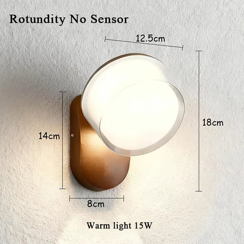 LED Outdoor Wall Light – IP65 Waterproof Motion Sensor Wall Lamp for Porch, Balcony, Garden, Corridor & Home Exterior Lighting