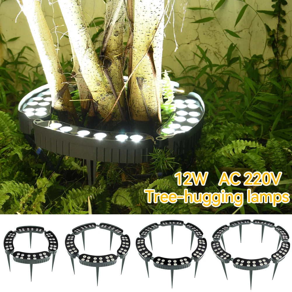 LED Tree Hugging Lamp – Outdoor IP65 Waterproof Spotlight for Garden Trees, Pathways &amp; Decorative Lighting
