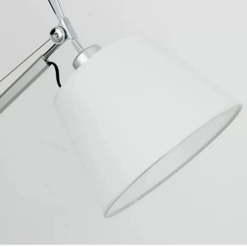 Long Arm Adjustable Floor Lamp – Modern Nordic LED Reading Light for Bedroom, Study, Office