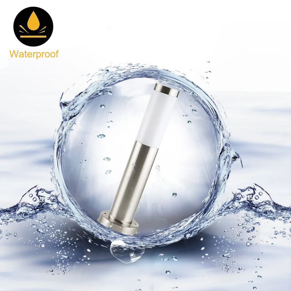 DONWEI LED Outdoor Lawn Lamp – Stainless Steel Waterproof IP65 Landscape Light for Garden, Courtyard & Pathways