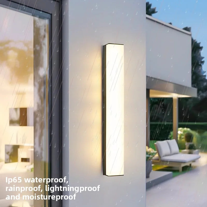 Outdoor Entrance Light – Courtyard Waterproof Wall Light, Main Lighting for Villa Garden Gate and Exterior Decoration