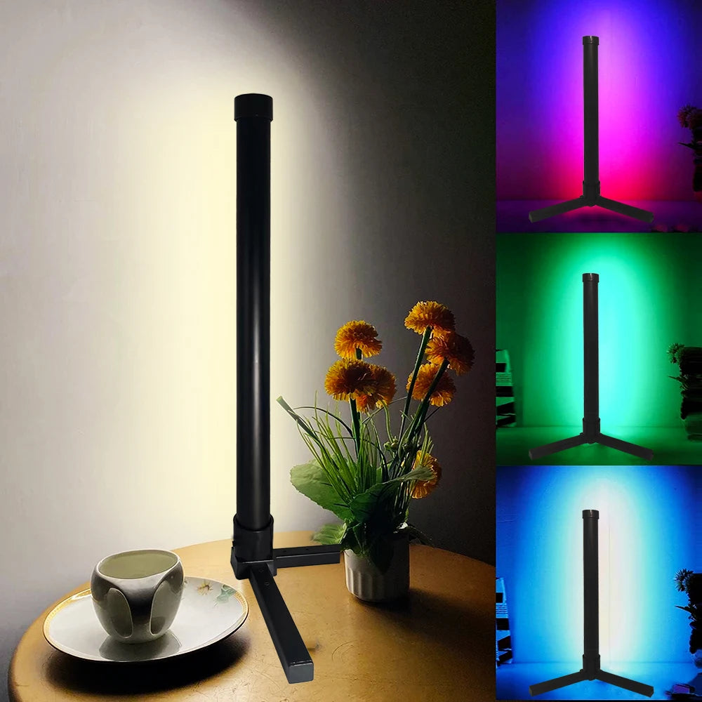 155CM RGB Dream Color Floor Lamp – Music Sync 16 Million Color Changing LED Standing Mood Light for Bedroom and Living Room