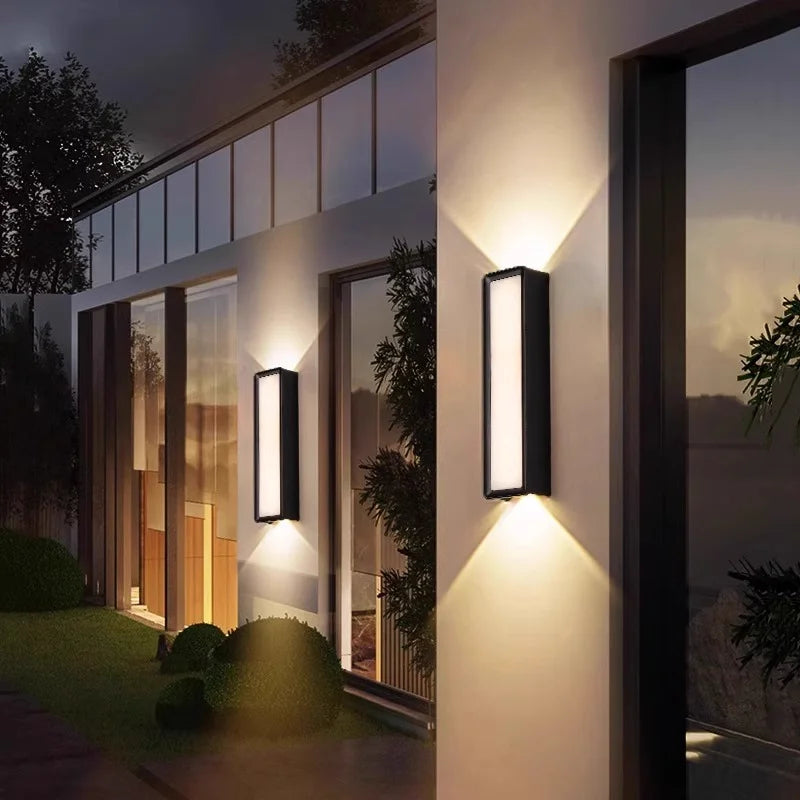 Outdoor Waterproof Wall Lamp – Contemporary LED Lighting for Villa Courtyards, Corridors, and Guesthouses