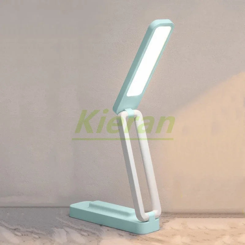Nordic Modern Folding LED Desk Lamp – Touch Control Rechargeable Light for Bedroom, Study, Hotel, and Living Room Décor