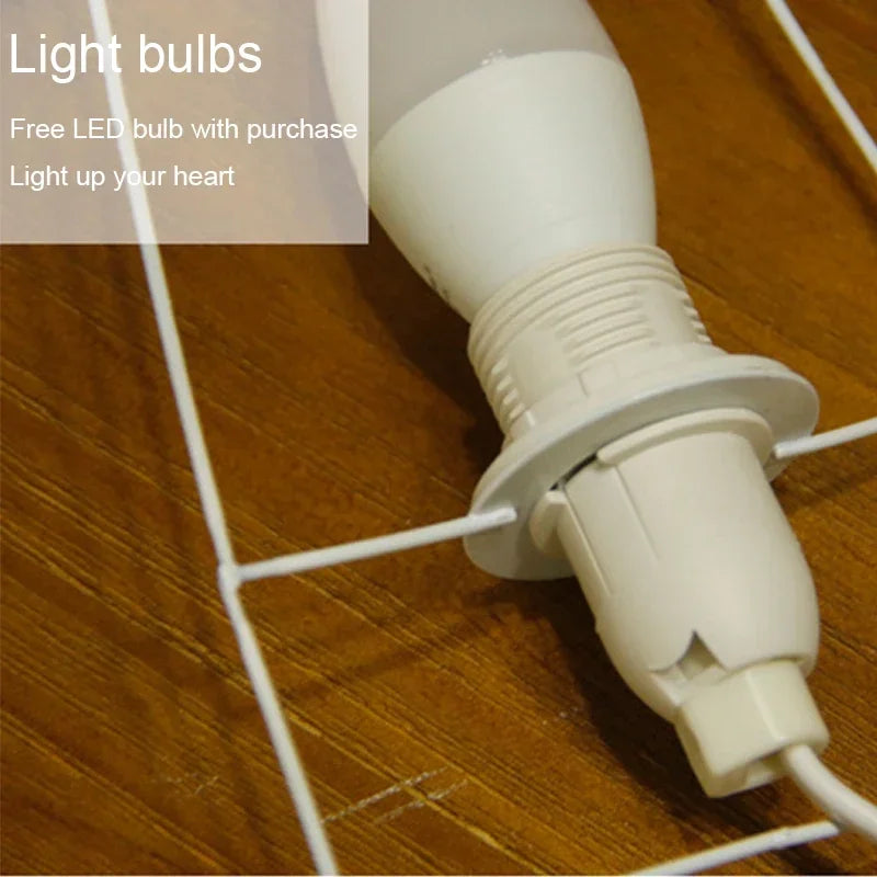 Japanese Lantern LED Table Lamp – Rice Paper Bedside Light for Bedroom, Living Room, and Study Décor