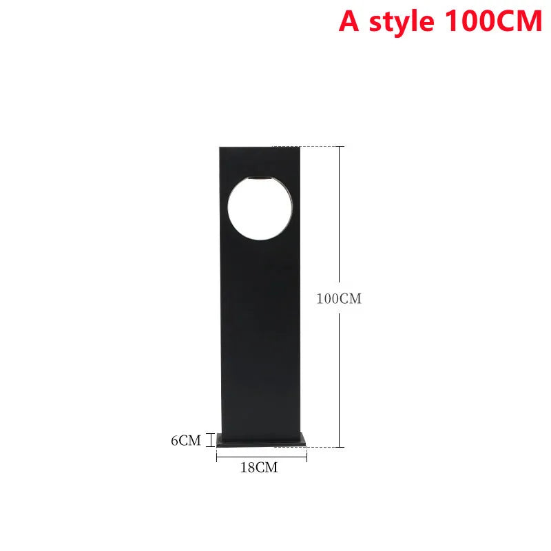 Outdoor LED Waterproof Lawn Lamp – Modern IP65 Landscape Light for Courtyard, Villa, Garden & Park