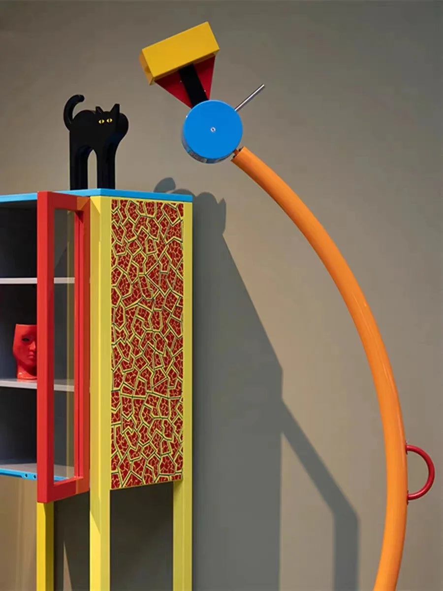 Living Room Cartoon Color Floor Lamp – Creative Atmosphere Standing Light for Children’s Room, Bedroom, and Bedside Décor