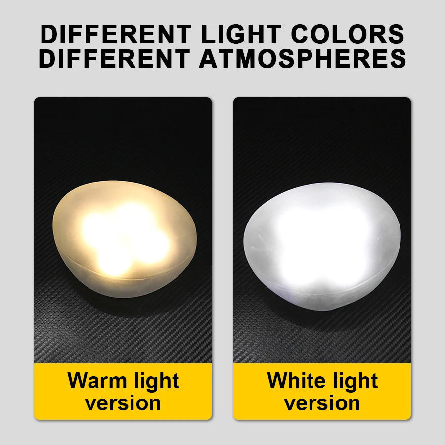 Frosted Glass Solar Ground Light – Pebble-Style Wireless Outdoor Landscape Lamp for Garden, Lawn & Path Decoration