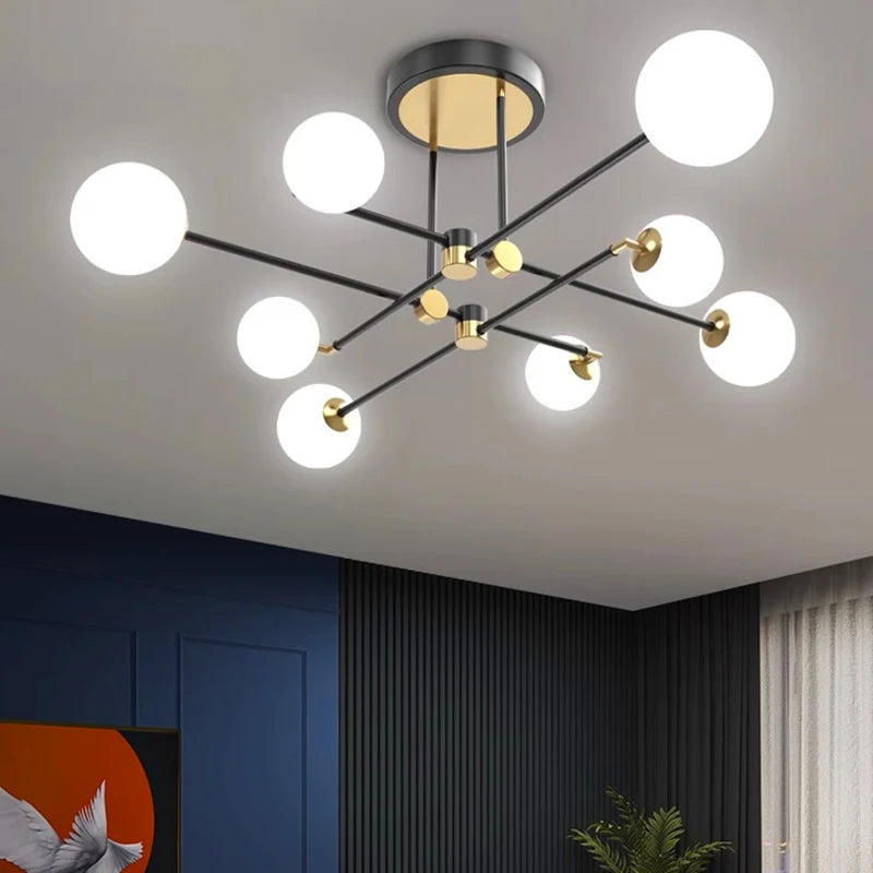 Nordic Smart Home Decoration Chandeliers Living Room Decoration Pendant Lights Indoor Lighting Dining Room LED Lights for Room