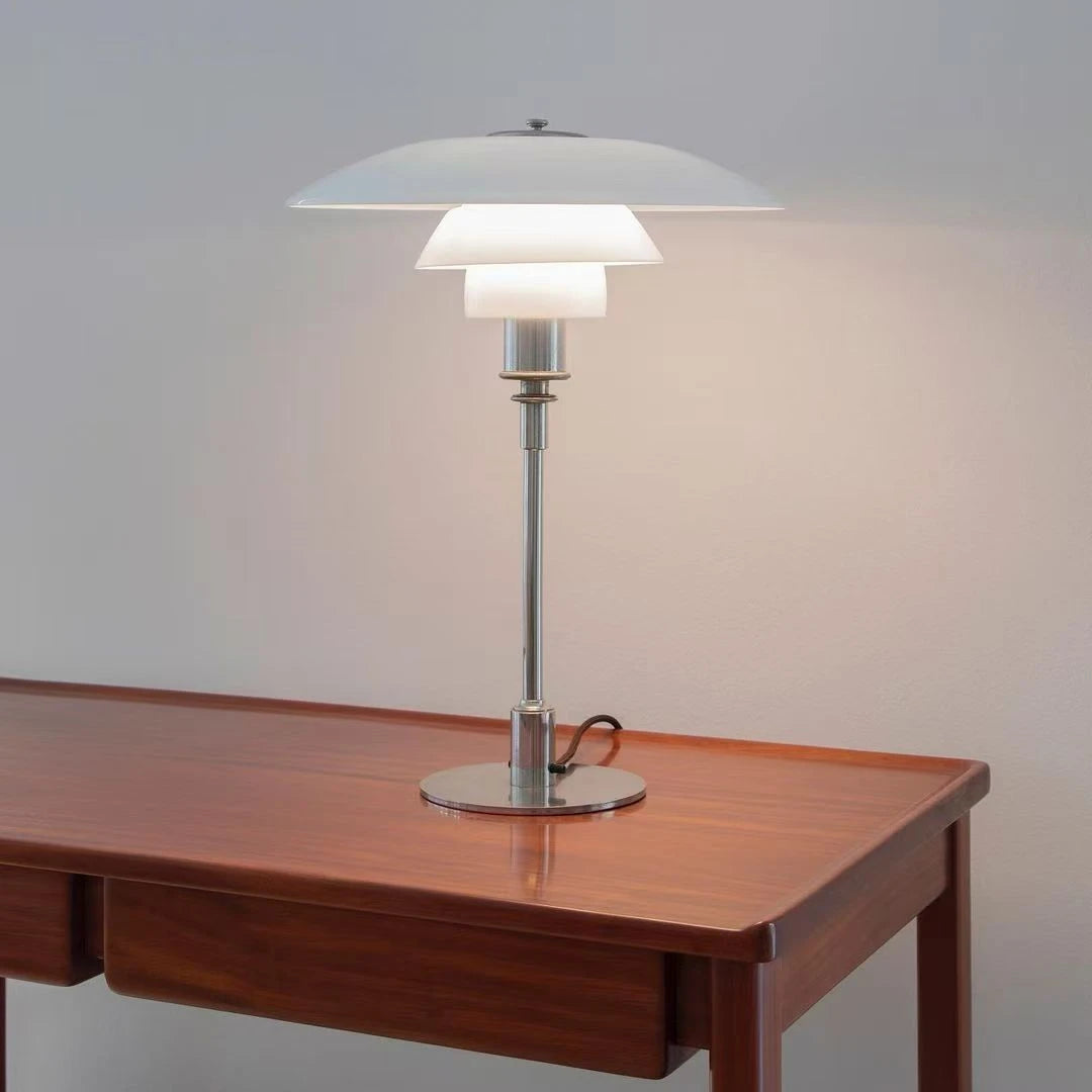 Nordic Designer Colored Glass Table Lamp – Modern Reading Light for Bedroom, Bedside, and Living Room Decoration