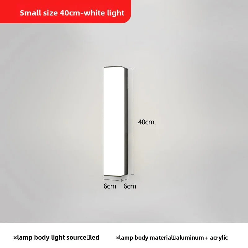 Outdoor Entrance Light – Courtyard Waterproof Wall Light, Main Lighting for Villa Garden Gate and Exterior Decoration