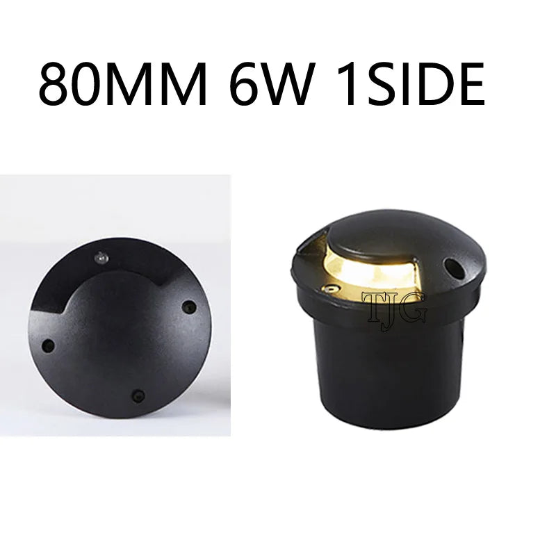 Dimmable LED Garden Spotlight – 3W, 5W, 10W Recessed Underground Lamp, IP67 Waterproof Landscape Floor Lighting