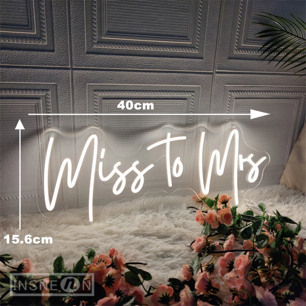 It Was Always You Neon LED Sign – Romantic Wedding and Bedroom Aesthetic Wall Light