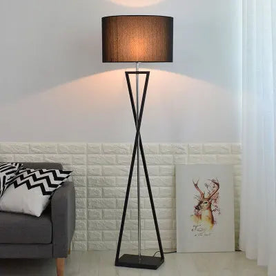 Nordic Modern Floor Lamp – Creative Iron Standing Lamp for Bedroom, Living Room, Study