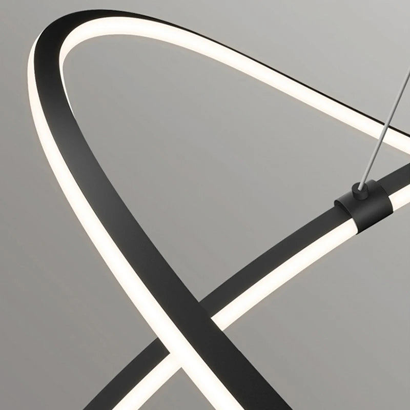 Modern LED Chandelier – Decorative Ceiling Light for Living Room, Dining Room, Bedroom & Kitchen