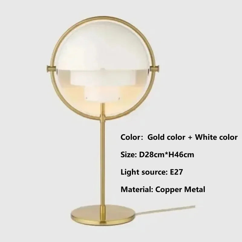 Modern LED Gubi Floor Lamp – Danish Multi-Lite Inspired Luxury Metal Standing Light for Bedroom, Study, and Living Spaces