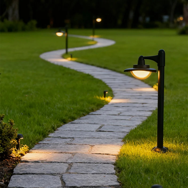 Lawn Lamps LED Outdoor Waterproof IP65 – 3000K Aluminum Spotlight for Garden Path & Villa Landscape Decoration