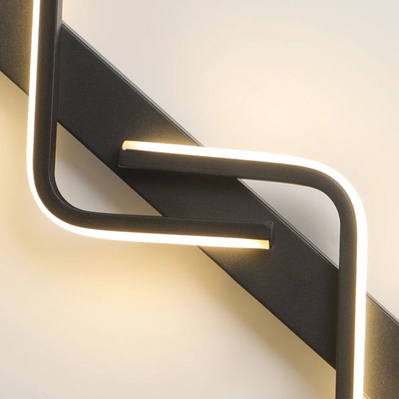 Modern Long LED Wall Lamp – Nordic Aluminum Decorative Light for Living Rooms, Corridors, and Home Interior Walls