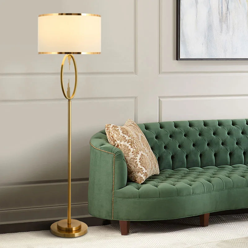 Light Luxury Post-Modern Floor Lamp – Nordic Metal Creative Living Room and Bedroom Decorative Lamp