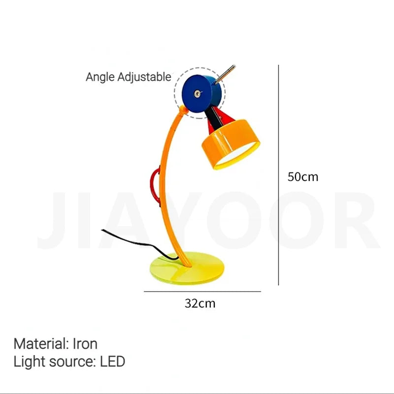 Living Room Cartoon Color Floor Lamp – Creative Atmosphere Standing Light for Children’s Room, Bedroom, and Bedside Décor