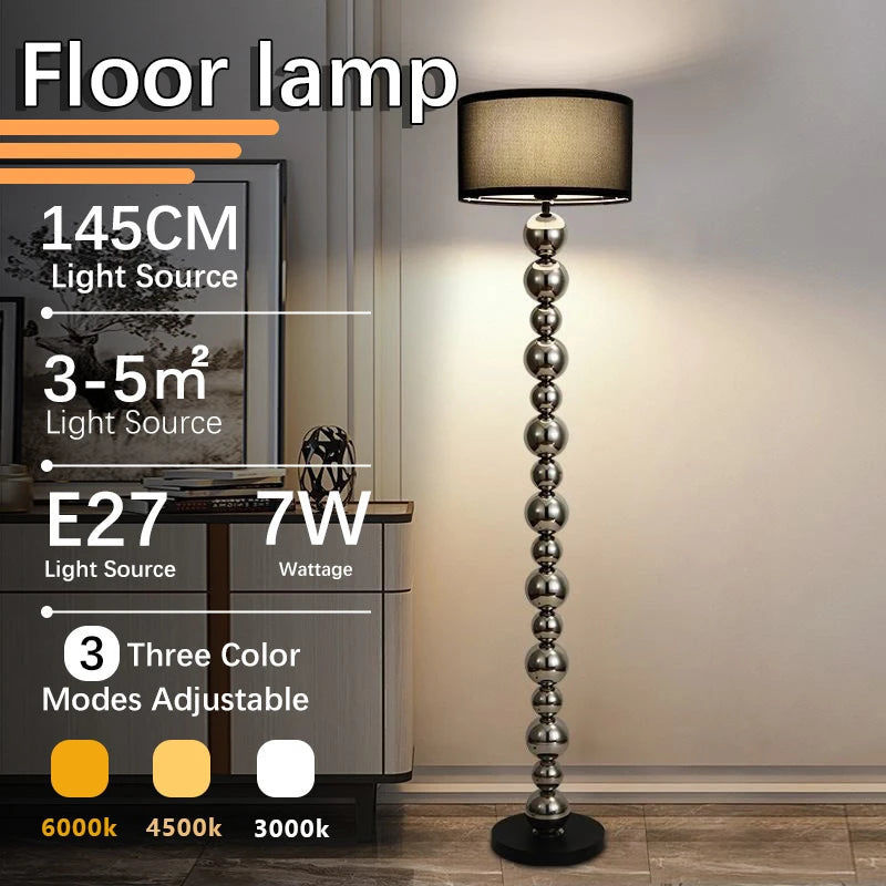 Dimmable LED Floor Lamp – DIY Ambient Lighting for Modern Living Room and Bedroom Decor