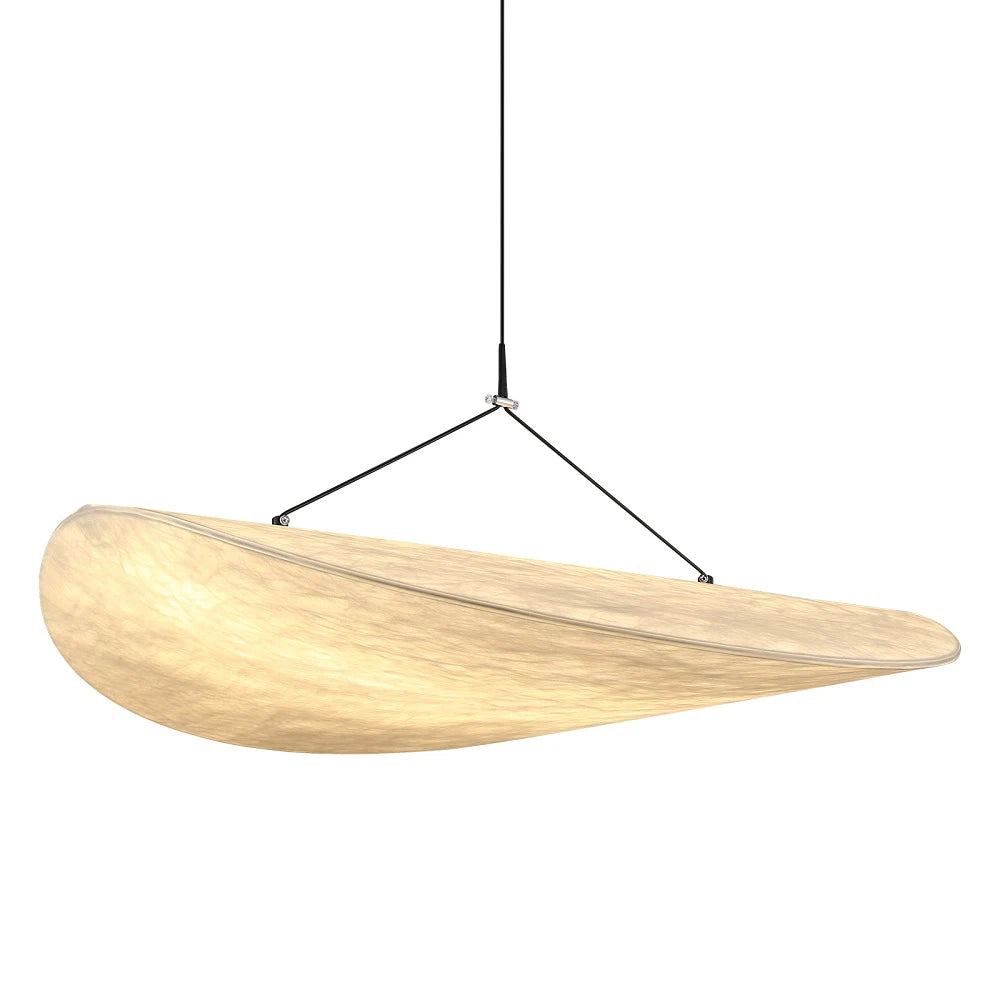 LIMIT LIGHT Silk LED Ceiling Chandelier – Modern Japanese-Style Handmade Pendant Lamp