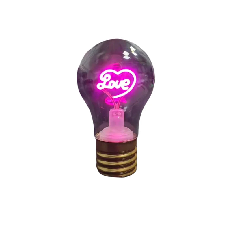 Edison A70 Rechargeable LED Decorative Bulb – Vintage Warm Light Type-C Portable Art Lamp